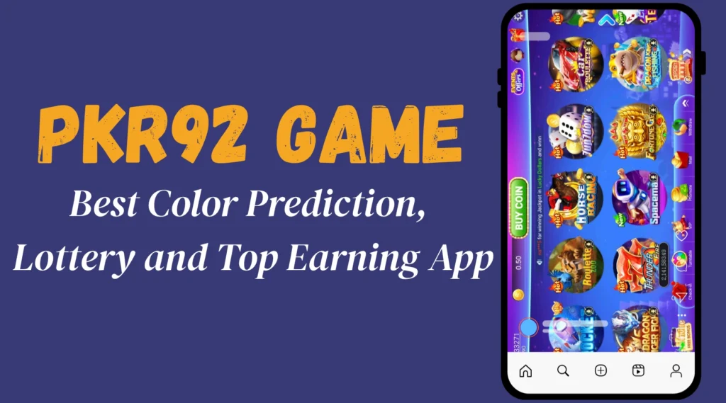 PKR92 Game interface screenshot